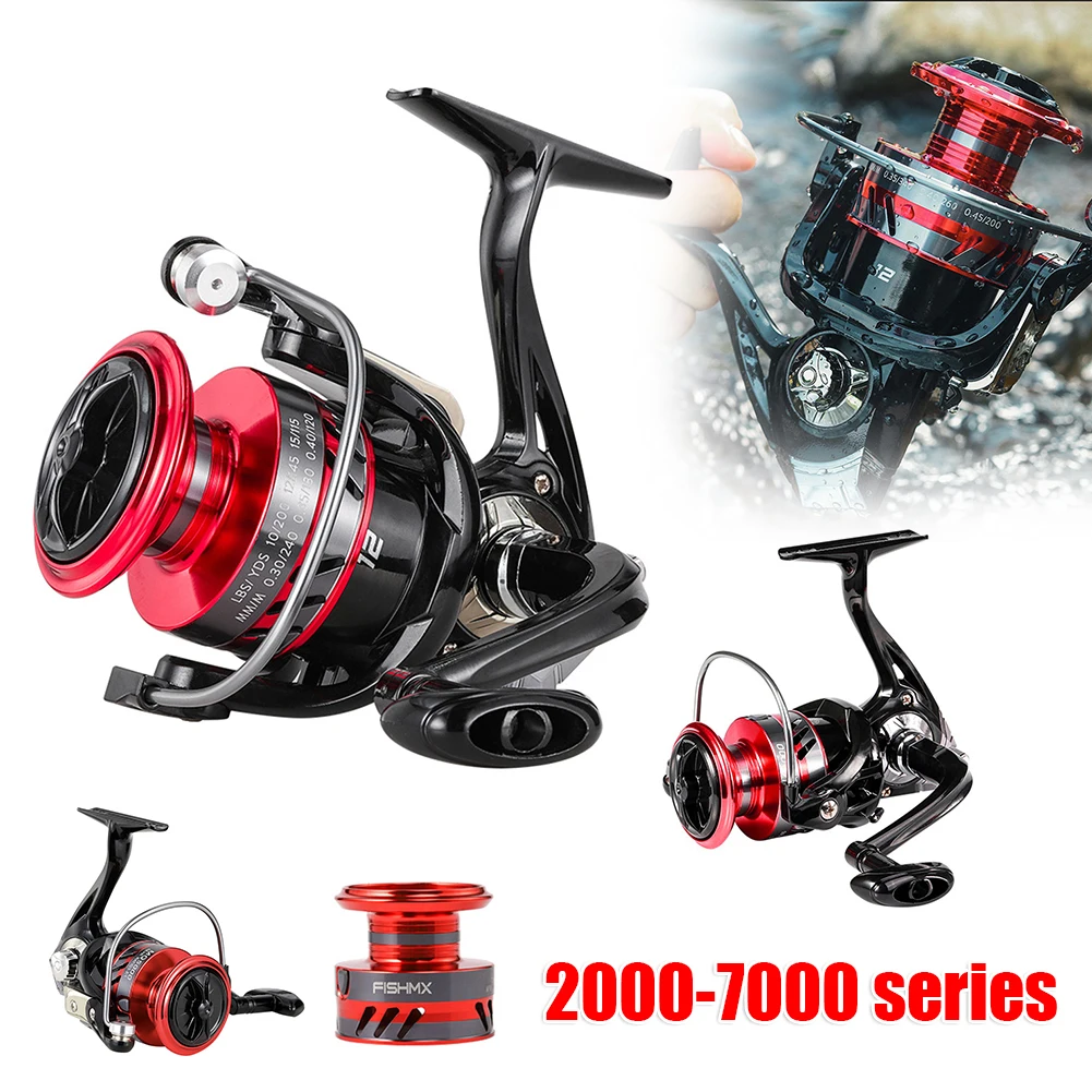 Fishing Spinning Reel Metal Spool 8KG Max Drag 5.2:1 Carp Fishing Saltwater Fishing Reel Tackle Spinning Reel Outdoor Sport
Fishing Spinning Reel Metal Spool 8KG Max Drag 5.2:1 Carp Fishing Saltwater Fishing Reel Tackle Spinning Reel Outdoor Sport