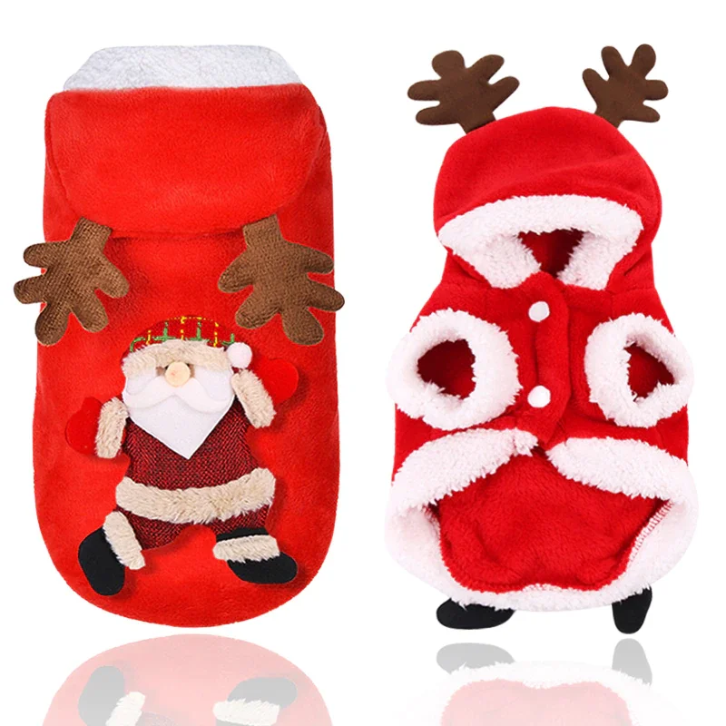 For Christmas Pet Cat Clothes Costume Cute Cartoon Santa Costume For Pug Small Dog Clothes Dress Xmas apparel for Cats Dogs
For Christmas Pet Cat Clothes Costume Cute Cartoon Santa Costume For Pug Small Dog Clothes Dress Xmas apparel for Cats Dogs