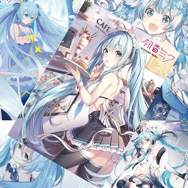 Постер высокой четкости Hatsune Miku, двухмерные изысканные настенные наклейки для окружающего общежития, декоративные наклейки
Постер высокой четкости Hatsune Miku, двухмерные изысканные настенные наклейки для окружающего общежития, декоративные наклейки