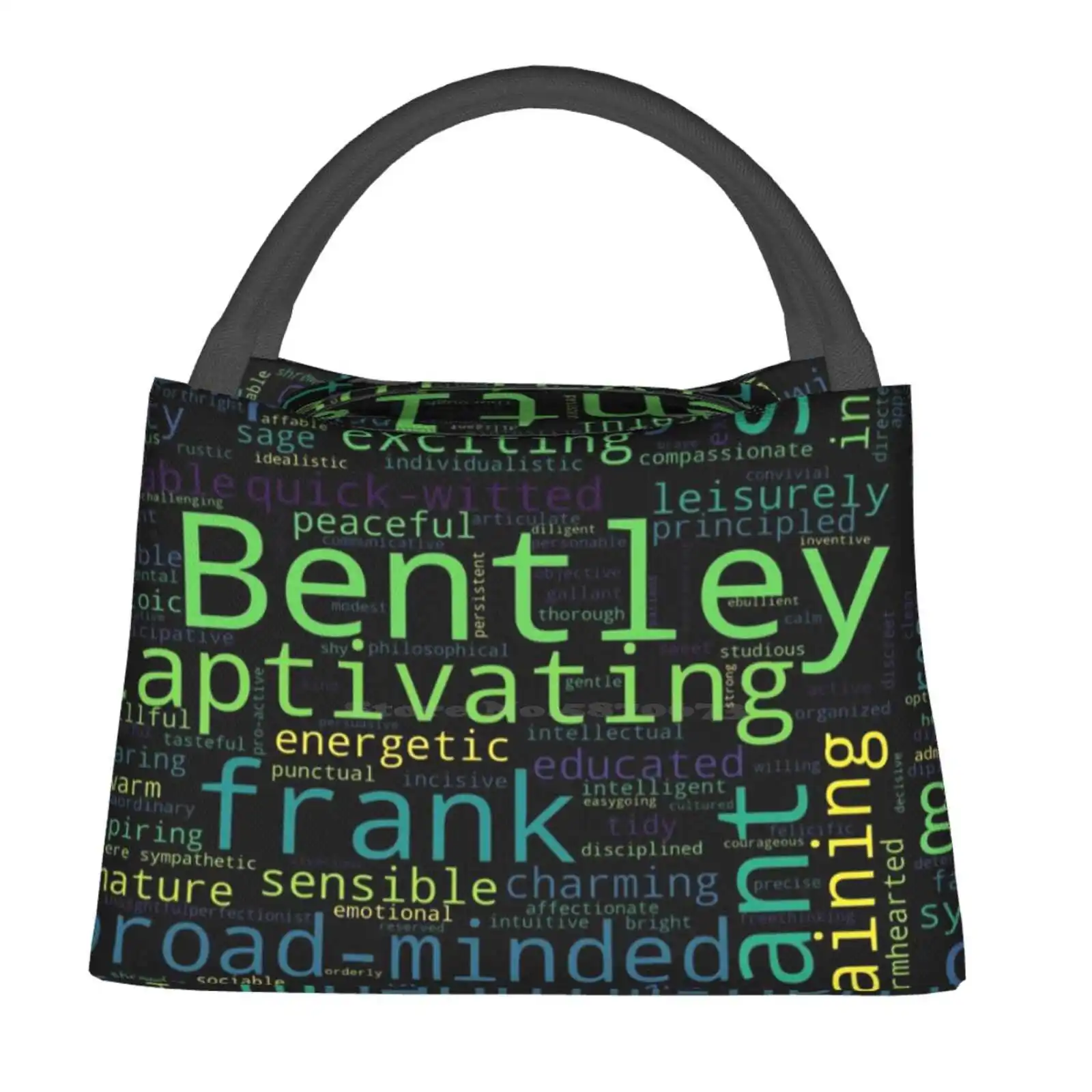 Bentley: дизайн Digital Word Cloud. Черный. Отлично подходит для подарков! Теплоизоляционная сумка для хранения пищевых продуктов с именем и именем
Bentley: дизайн Digital Word Cloud. Черный. Отлично подходит для подарков! Теплоизоляционная сумка для хранения пищевых продуктов с именем и именем