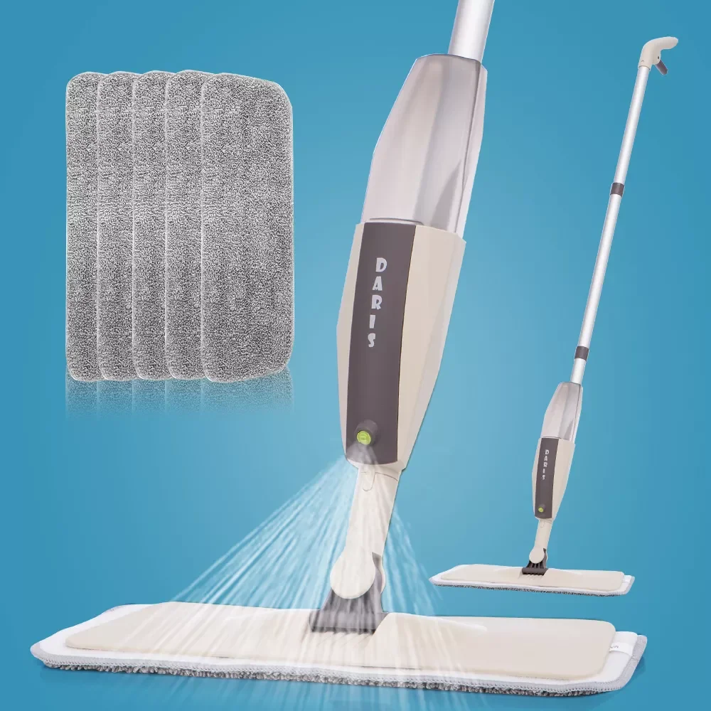 Spray Floor Mop with Replacement Microfiber Pads Washing Flat Mop Home Kitchen Laminate Wood Ceramic Tiles Floor Cleaning Tools
Spray Floor Mop with Replacement Microfiber Pads Washing Flat Mop Home Kitchen Laminate Wood Ceramic Tiles Floor Cleaning Tools