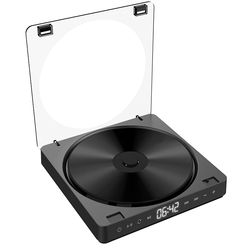 Portable CD Player Double Headphone Version Contact Button Reproductor CD Walkman Rechargeable Shockproof LCD Display
Portable CD Player Double Headphone Version Contact Button Reproductor CD Walkman Rechargeable Shockproof LCD Display