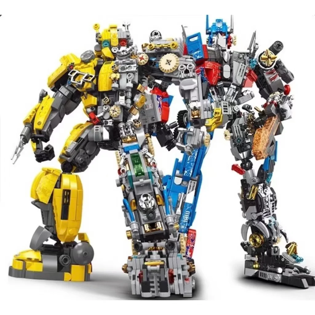 New MOC 1586pcs Deformation Robot Building Blocks Sets Bricks Toy Transform Cars Birthday Toys Kids Children Gifts for Boys
New MOC 1586pcs Deformation Robot Building Blocks Sets Bricks Toy Transform Cars Birthday Toys Kids Children Gifts for Boys