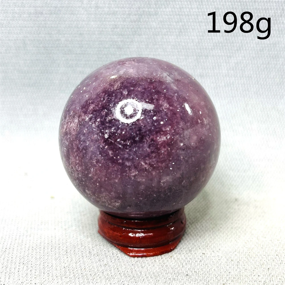 USA Natural Purple Lepidolite Starlight Ball Witchcraft Altar Prayer Meditation Room Decorated Gift Crystal with Stone Healing
USA Natural Purple Lepidolite Starlight Ball Witchcraft Altar Prayer Meditation Room Decorated Gift Crystal with Stone Healing