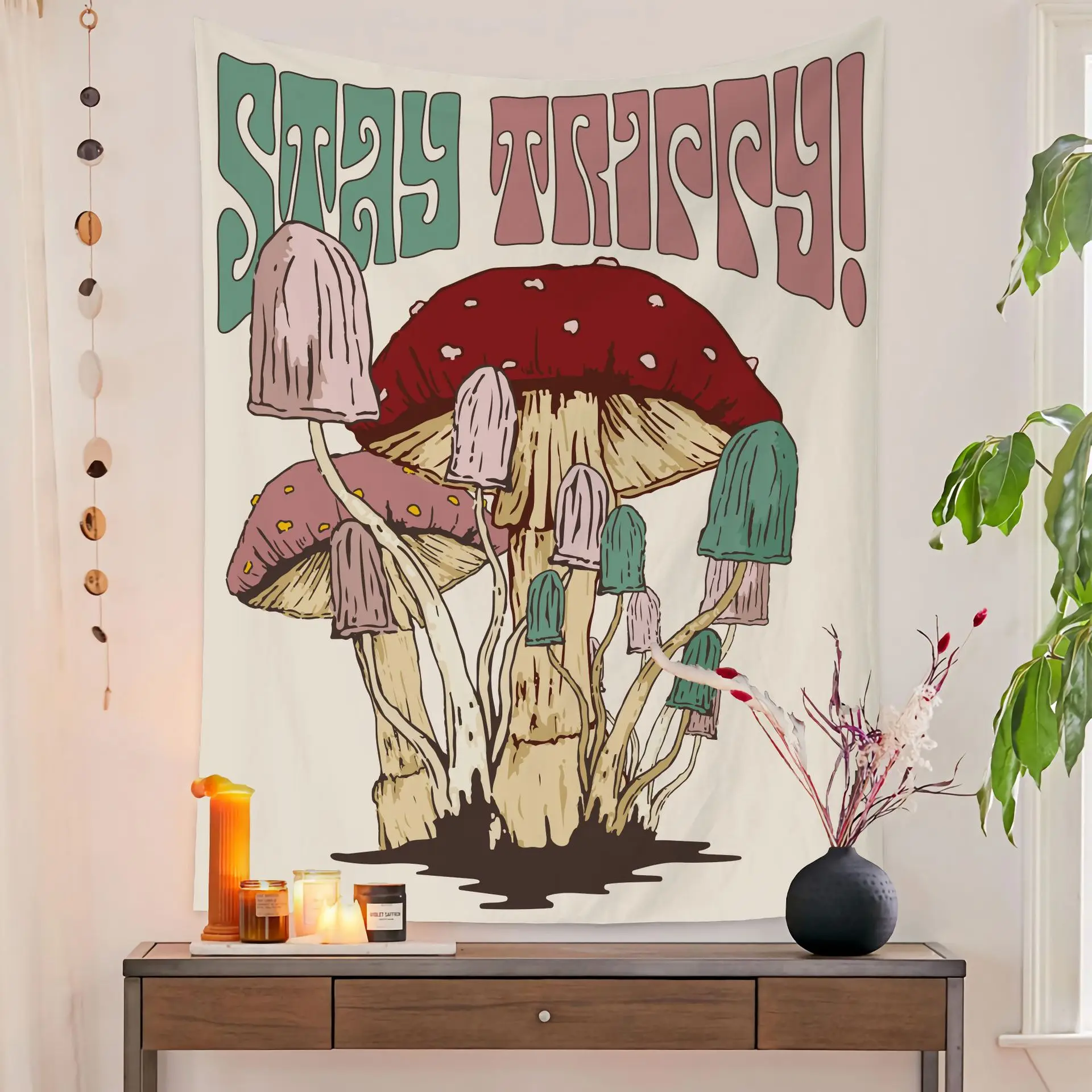 Butterfly Mushroom Tapestry Sun Moon Bohemian Wall Hanging Tapestries Aesthethic Art Flowers Decor Cloth Room Background Tapiz
Butterfly Mushroom Tapestry Sun Moon Bohemian Wall Hanging Tapestries Aesthethic Art Flowers Decor Cloth Room Background Tapiz