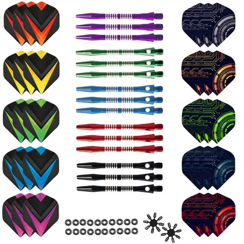 Dart Accessories Set 67pcs Aluminum Medium Dart Shafts Set Flight Protector Dart Board Kit Accessories For Beginner Or
Dart Accessories Set 67pcs Aluminum Medium Dart Shafts Set Flight Protector Dart Board Kit Accessories For Beginner Or
