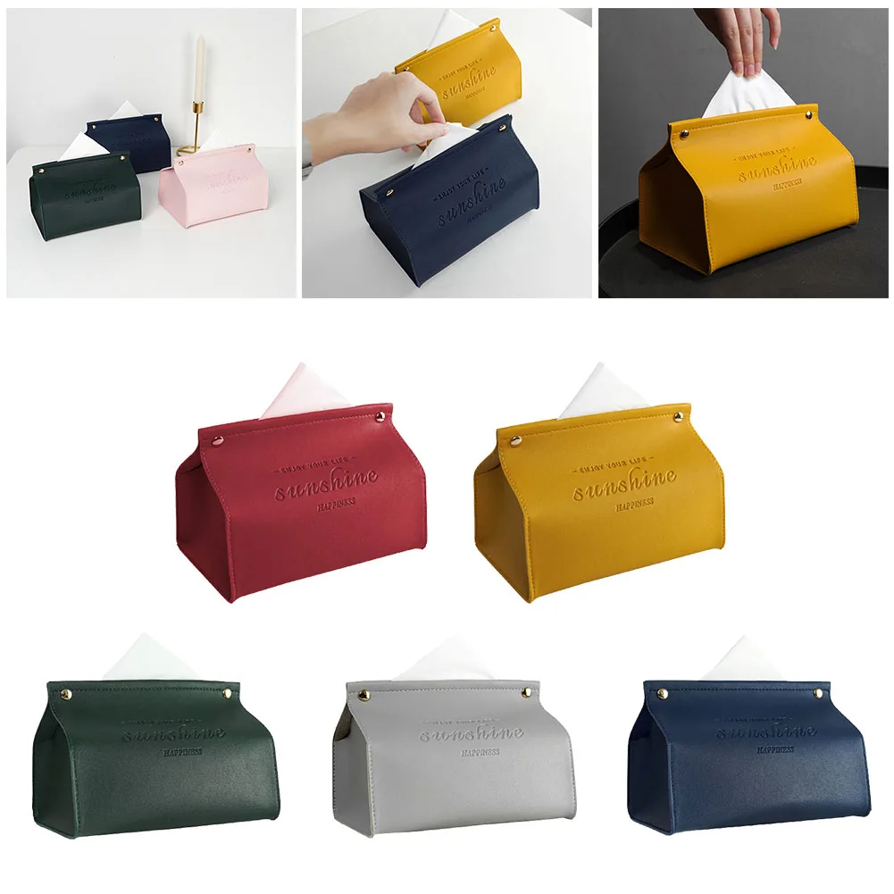 Leather Tissue Box Toilet Pumping Box Living Room Table Nordic Tissue Storage Box Desktop Decoration Bedroom Kitchen Storage
Leather Tissue Box Toilet Pumping Box Living Room Table Nordic Tissue Storage Box Desktop Decoration Bedroom Kitchen Storage