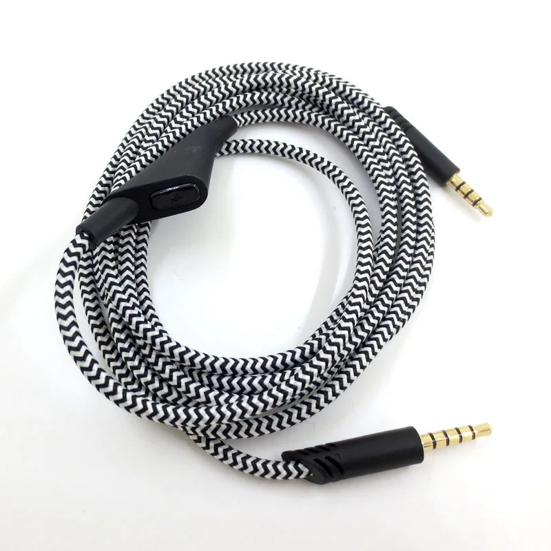 NEW Replacement Cable for Astro A10 A40 A30 Headsets with 3.5mm Jack Zebra Black and White Knitting High Quality 3.14
NEW Replacement Cable for Astro A10 A40 A30 Headsets with 3.5mm Jack Zebra Black and White Knitting High Quality 3.14