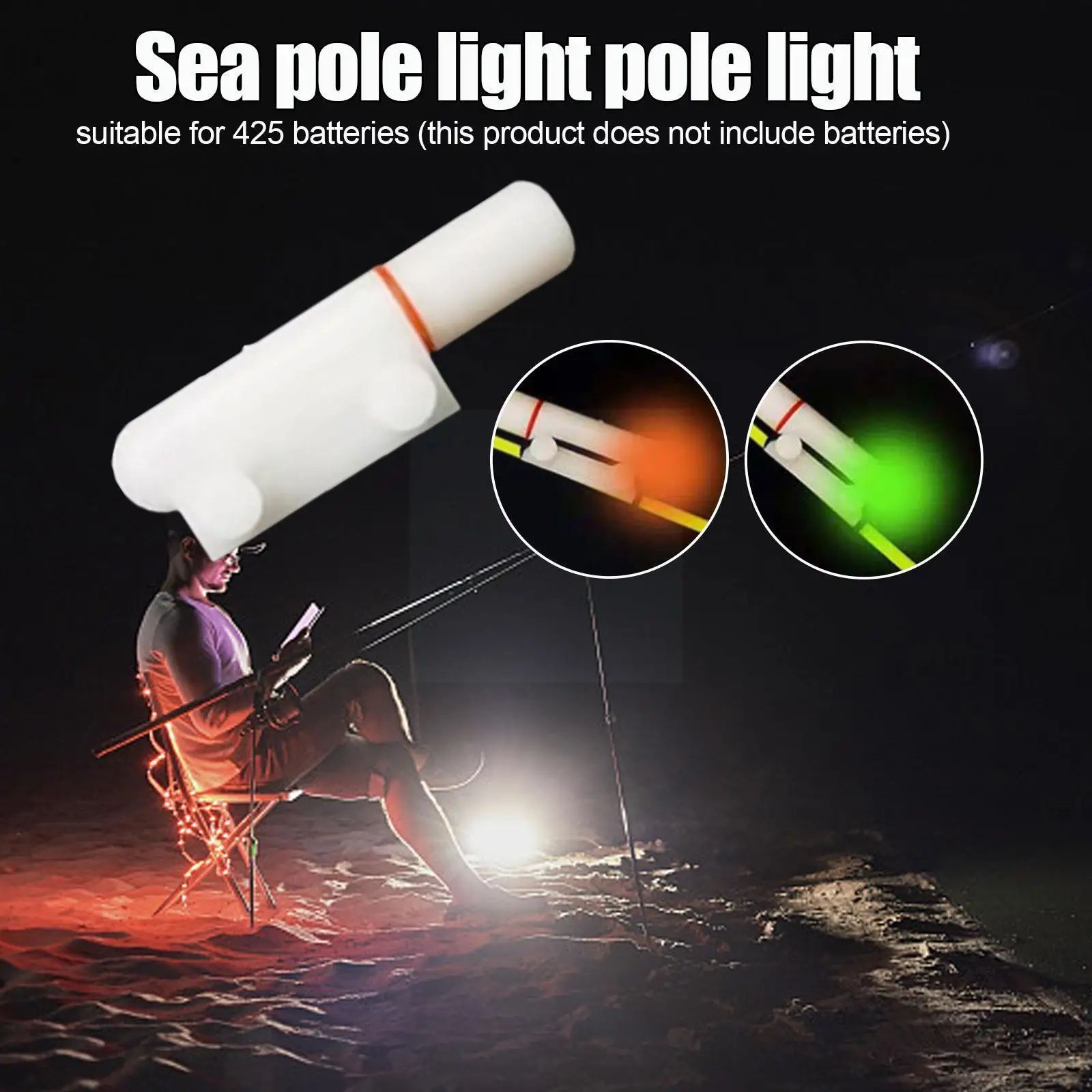 1/2pcs Fishing Electronic Rod Luminous Stick Light Battery Float Removable Waterproof Tackle Night Rock With Fishingtackle W4u7
1/2pcs Fishing Electronic Rod Luminous Stick Light Battery Float Removable Waterproof Tackle Night Rock With Fishingtackle W4u7