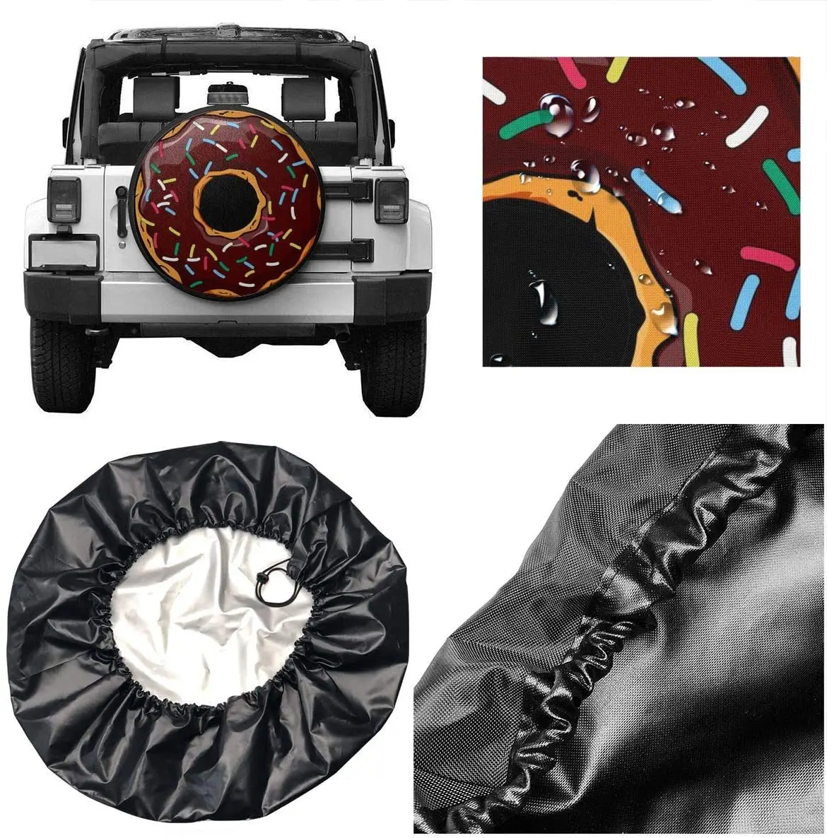 Waterproof And UV Resistant Wheel Tire Cover Tire Storage Bag Car Tire Accessories Dustproof Car Spare Tire Cover CarAccessories
Waterproof And UV Resistant Wheel Tire Cover Tire Storage Bag Car Tire Accessories Dustproof Car Spare Tire Cover CarAccessories