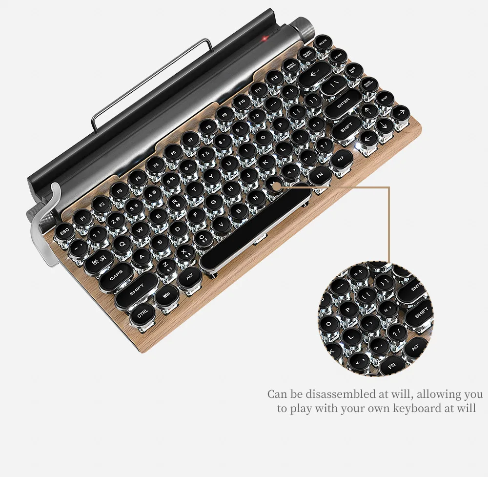 Keyboard Mute Chocolate Keycap USB Wired Keyboard LED Backlit Gaming Keyboard for Laptop Desktop Wood Grain bluetooth keyboard
Keyboard Mute Chocolate Keycap USB Wired Keyboard LED Backlit Gaming Keyboard for Laptop Desktop Wood Grain bluetooth keyboard