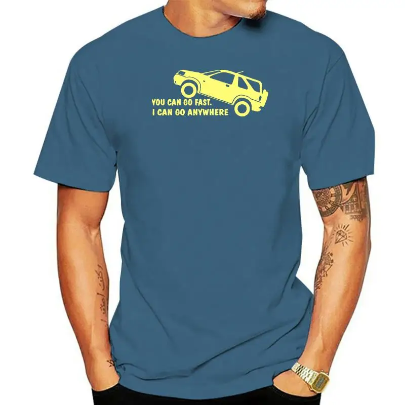 Freelander 'You Can Go Fast' Adult T Shirt
Freelander 'You Can Go Fast' Adult T Shirt