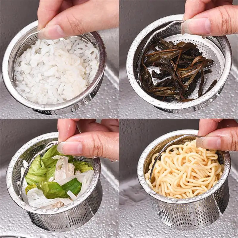 Water Sink Filter Mesh Shower Drain Cover Hole Filter Trap Kitchen Strainer Stainless Steel Bathtub Hair Catcher Stopper
Water Sink Filter Mesh Shower Drain Cover Hole Filter Trap Kitchen Strainer Stainless Steel Bathtub Hair Catcher Stopper
