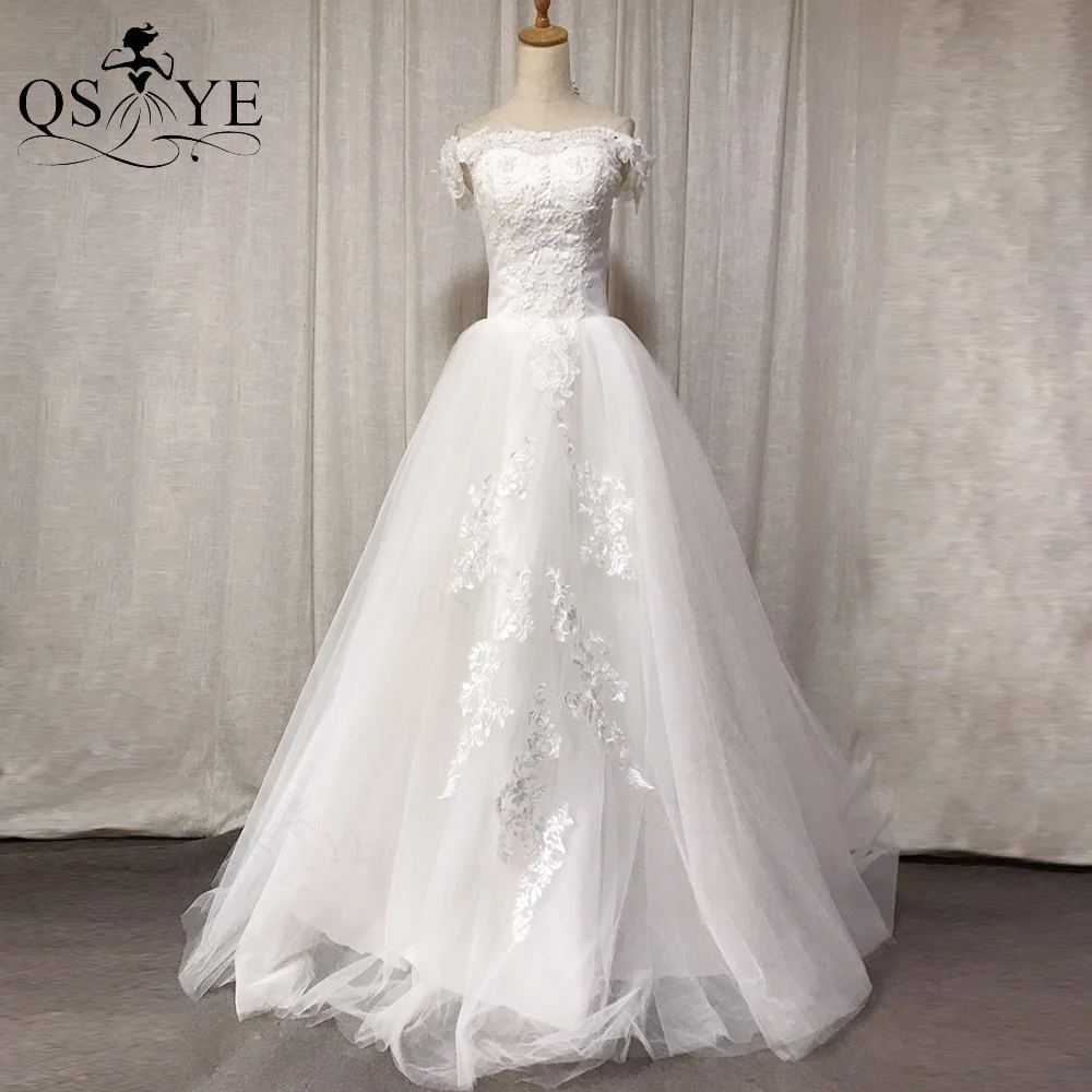 Кружевные свадебные платья трапециевидной формы с открытыми плечами, Тюлевое свадебное платье с цветочной вышивкой, женское свадебное пла...
Кружевные свадебные платья трапециевидной формы с открытыми плечами, Тюлевое свадебное платье с цветочной вышивкой, женское свадебное пла...