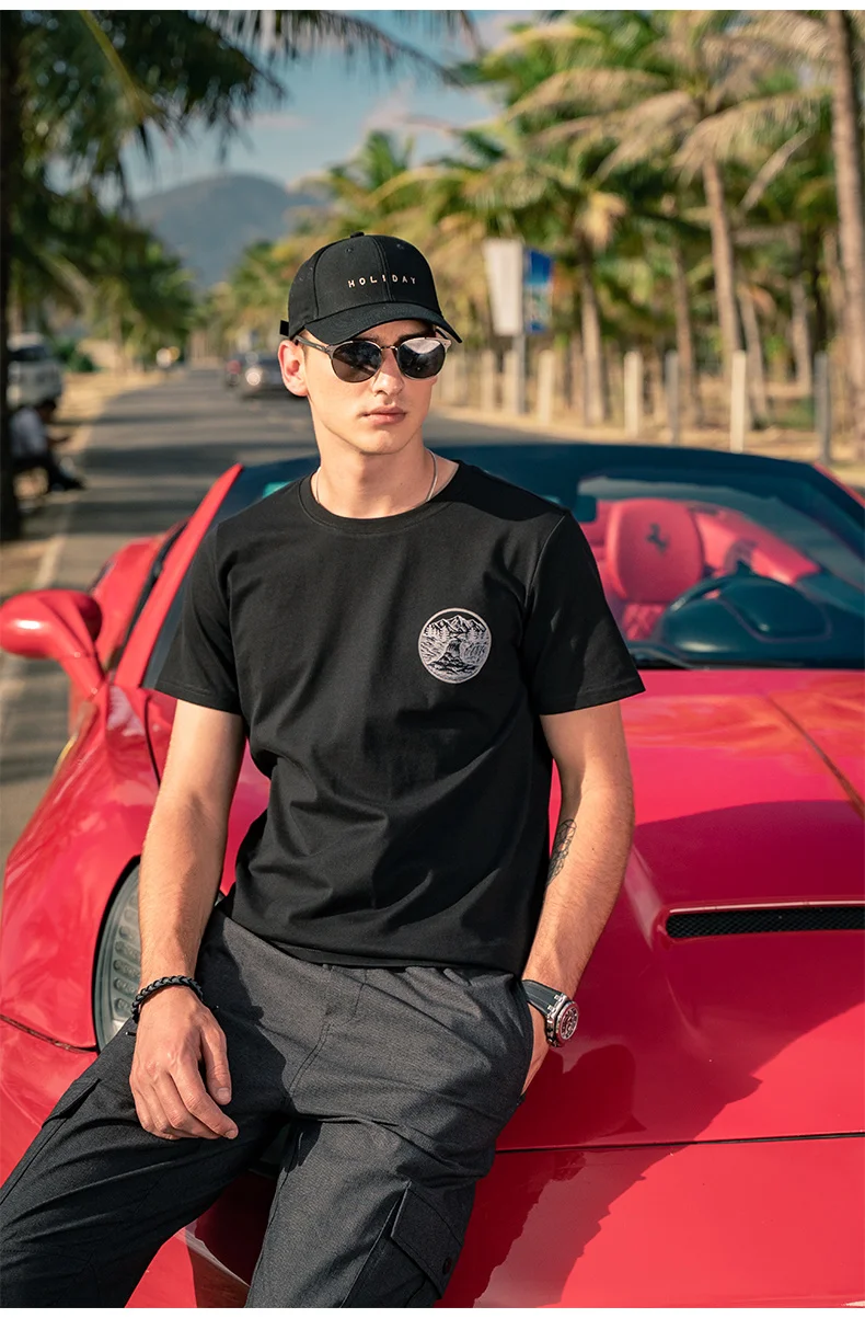 Y0213 new Modal Cotton Spring/Summer New Ink Print Short Sleeve Round neck loose fit T-shirt
Y0213 new Modal Cotton Spring/Summer New Ink Print Short Sleeve Round neck loose fit T-shirt