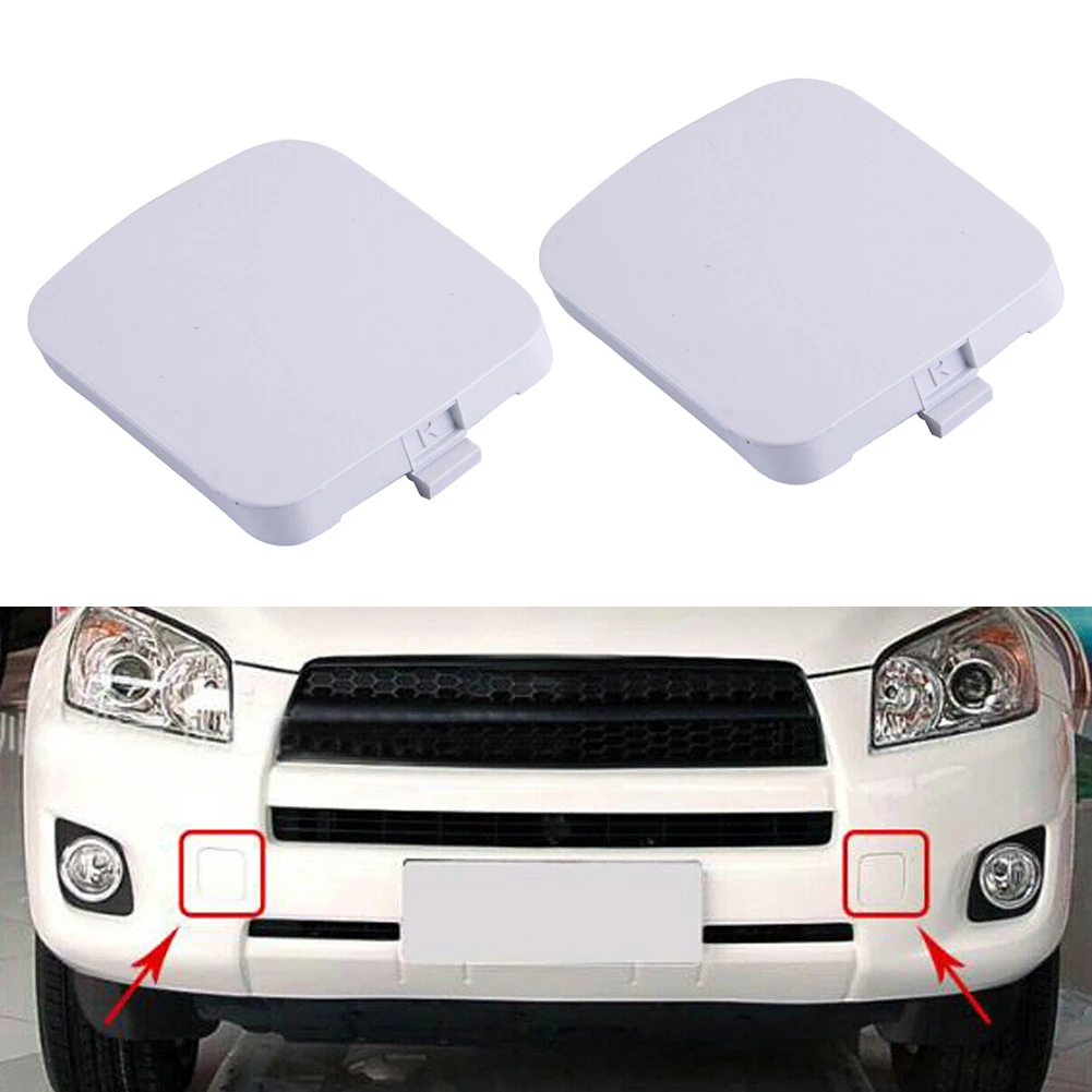 2pcs Car Tow Hook Eye Cover(Left+Right) For Toyota RAV4 2009-2012 L+R White Car Front Bumper Tow Hook Eye Cover Cap Accessories
2pcs Car Tow Hook Eye Cover(Left+Right) For Toyota RAV4 2009-2012 L+R White Car Front Bumper Tow Hook Eye Cover Cap Accessories