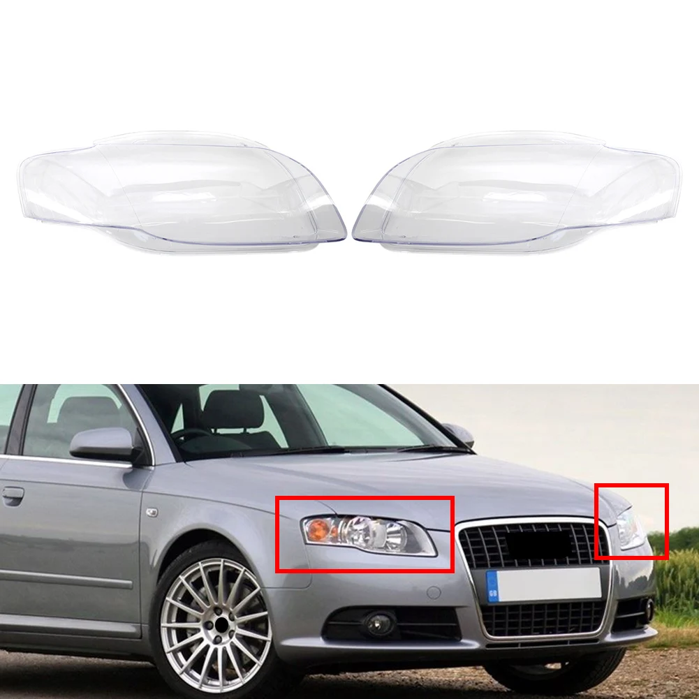 1Pcs Transparent Car Headlight Lens Cover Headlamp Shell For Audi A4 B7 S4 2005 2006 2007 2008
1Pcs Transparent Car Headlight Lens Cover Headlamp Shell For Audi A4 B7 S4 2005 2006 2007 2008