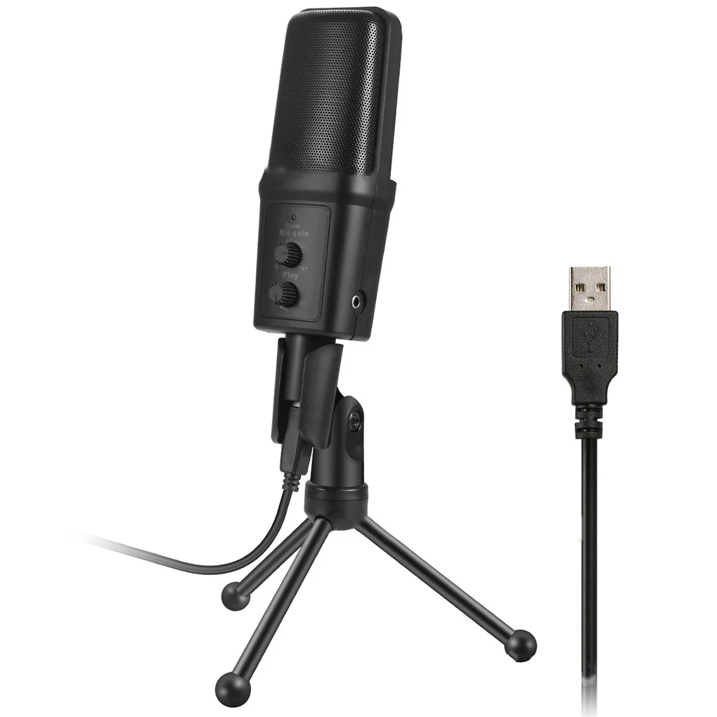 Конденсаторный USB-микрофон, студийный аудио-микрофон, для записи видео, ноутбука, компьютера, штатив, диктофон
Конденсаторный USB-микрофон, студийный аудио-микрофон, для записи видео, ноутбука, компьютера, штатив, диктофон