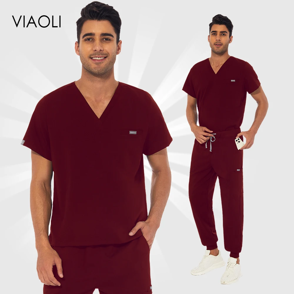 Men's Scrub Clothes Medica Set Medical Scrubs Suit Nursing Uniform For Women Medical Nurse Scrub Sets Doctor Dentist Scrubs Set
Men's Scrub Clothes Medica Set Medical Scrubs Suit Nursing Uniform For Women Medical Nurse Scrub Sets Doctor Dentist Scrubs Set