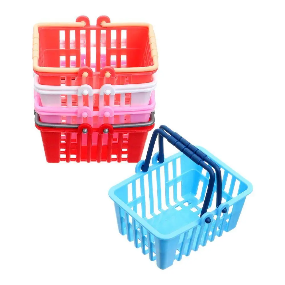 Doll House Miniature Children Gifts Shopping Hand Basket Model Pretend Play Toys Shopping Basket Toys Doll Accessories
Doll House Miniature Children Gifts Shopping Hand Basket Model Pretend Play Toys Shopping Basket Toys Doll Accessories