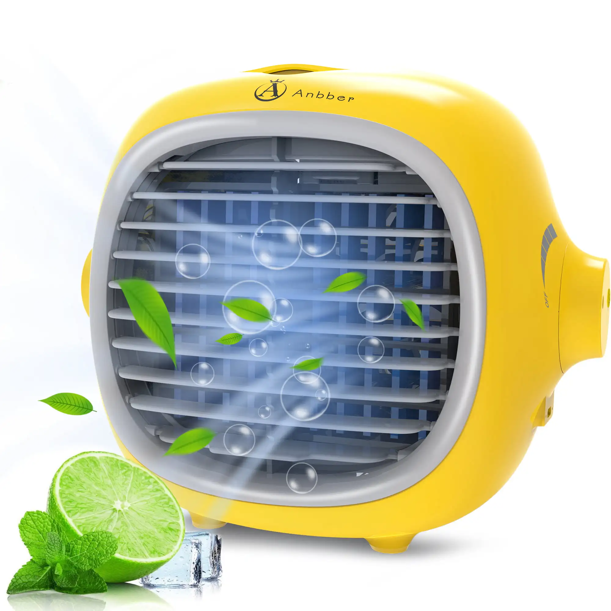 Portable Air Conditioner, Personal Evaporative Air Cooler, Mini Cooling Fan for Car, Tent, Camping,Hiking, Yellow
Portable Air Conditioner, Personal Evaporative Air Cooler, Mini Cooling Fan for Car, Tent, Camping,Hiking, Yellow