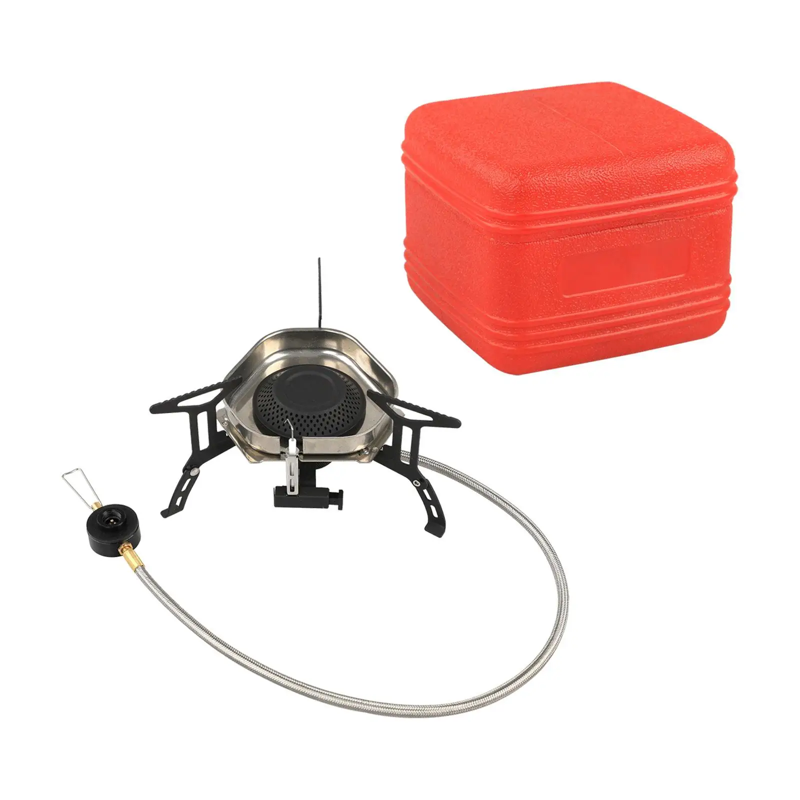 Wind Resistance Camp Stove with Storage Box Stable Support Accessory Backpacking Stove Foldable Camp Stove for Outdoor Hiking
Wind Resistance Camp Stove with Storage Box Stable Support Accessory Backpacking Stove Foldable Camp Stove for Outdoor Hiking