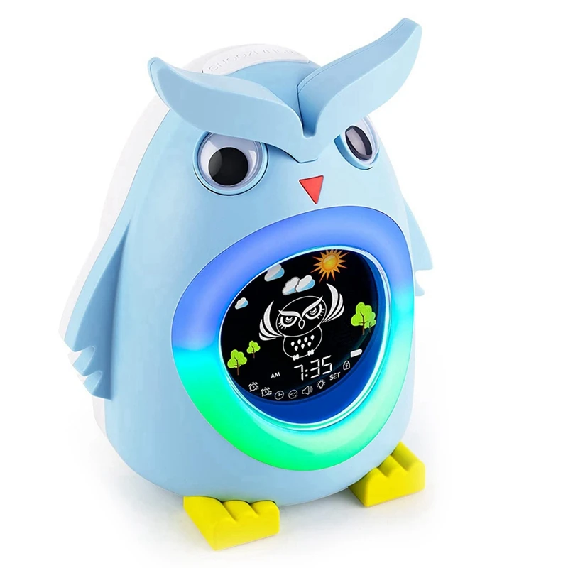 Kids Alarm Clock, Digital Dual Alarm Clock For Kids Boys Girls Bedroom, Children's Alarm Clock With Sleep Trainer
Kids Alarm Clock, Digital Dual Alarm Clock For Kids Boys Girls Bedroom, Children's Alarm Clock With Sleep Trainer