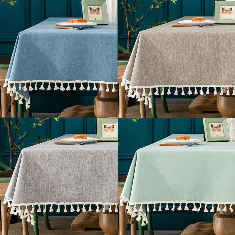 Cotton and linen color ins wind plain disposable table cloth rectangle_AN2677
Cotton and linen color ins wind plain disposable table cloth rectangle_AN2677