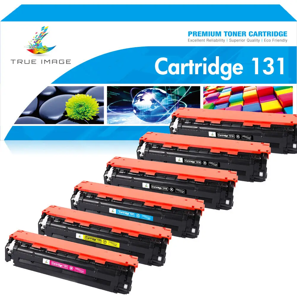 6x CRG131 Toner 131 Compatible With Canon imageCLASS LBP7110CW MF628Cw MF8280Cw
6x CRG131 Toner 131 Compatible With Canon imageCLASS LBP7110CW MF628Cw MF8280Cw