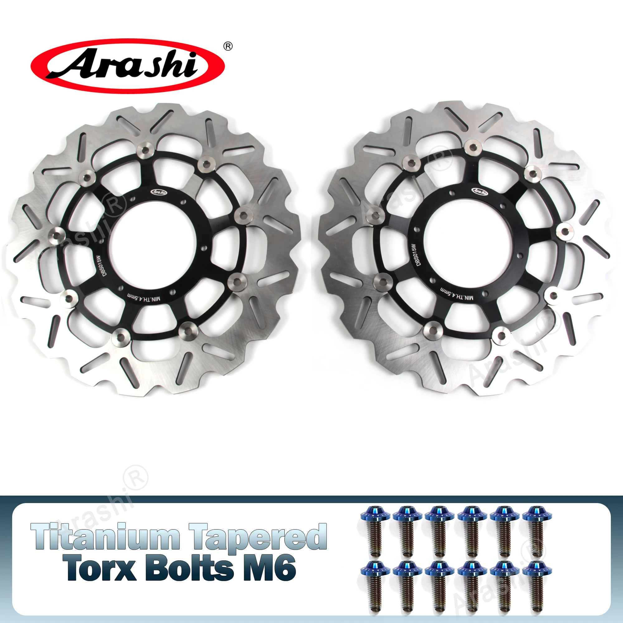 Передние роторы, тормозной диск роторы Arashi для HONDA CB1000R 2008-2017 / CBR600RR 2003-2022 / CB1300 2003-2008 / CB1300F 2005-2010
Передние роторы, тормозной диск роторы Arashi для HONDA CB1000R 2008-2017 / CBR600RR 2003-2022 / CB1300 2003-2008 / CB1300F 2005-2010