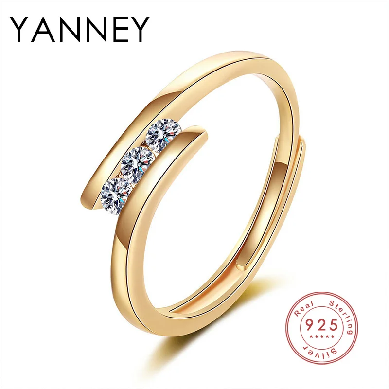 YANNEY Silver Color Zircon Ring Woman Jewelry European And American Jewelry Explosive High-end Accessories
YANNEY Silver Color Zircon Ring Woman Jewelry European And American Jewelry Explosive High-end Accessories