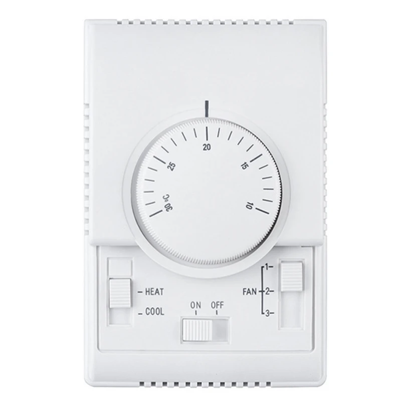 MT01 220VAC Room Mechanical Thermostat Air Conditioner Fan Coil Thermostat Temperature Controller Warm
MT01 220VAC Room Mechanical Thermostat Air Conditioner Fan Coil Thermostat Temperature Controller Warm