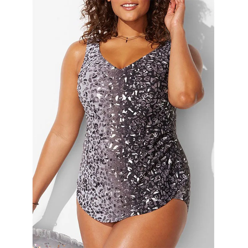 One-piece Plus Size Women Swimwear Leopard Backless Swimsuit Straps Bathing Suit Beach Wear Bodysuits 2022 New Sexy Swim Suits
One-piece Plus Size Women Swimwear Leopard Backless Swimsuit Straps Bathing Suit Beach Wear Bodysuits 2022 New Sexy Swim Suits