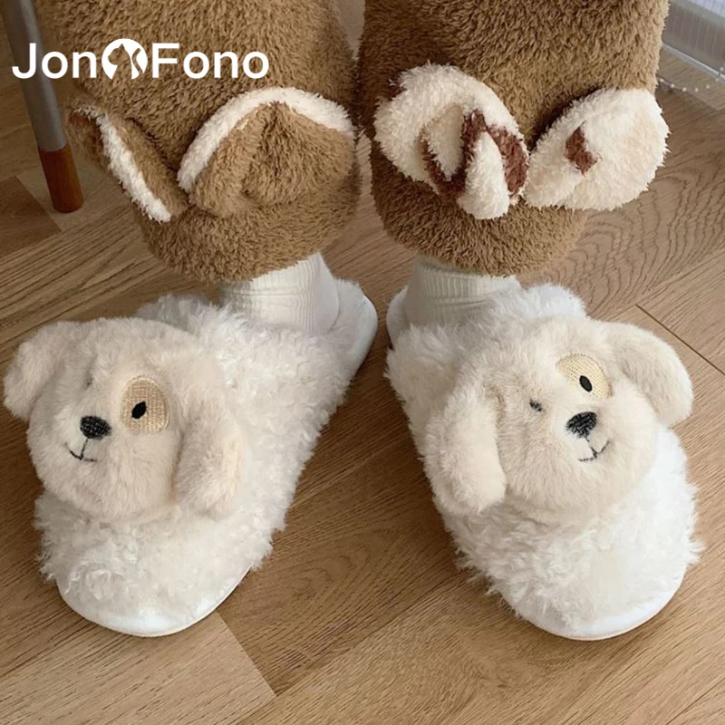 JonoFono Women Winter Slippers Cute Cartoon Warm Fur Homewear Shoes For Woman Plush House Indoor Fuzzy Shoes Casual Daily Lady
JonoFono Women Winter Slippers Cute Cartoon Warm Fur Homewear Shoes For Woman Plush House Indoor Fuzzy Shoes Casual Daily Lady