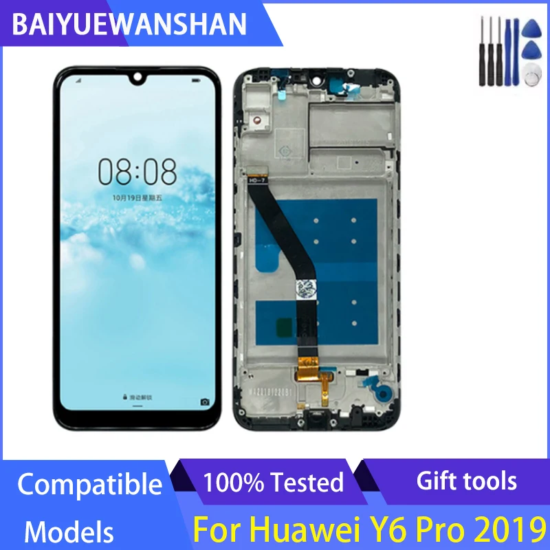 ЖК-дисплей для Huawei Y6 2019, ЖК-дисплей с сенсорным экраном для Huawei Y6 Prime 2019, ЖК-дисплей с фонариком LX1, LX2, LX3, L21, L22, Y6 Pro 2019, фонарь
ЖК-дисплей для Huawei Y6 2019, ЖК-дисплей с сенсорным экраном для Huawei Y6 Prime 2019, ЖК-дисплей с фонариком LX1, LX2, LX3, L21, L22, Y6 Pro 2019, фонарь