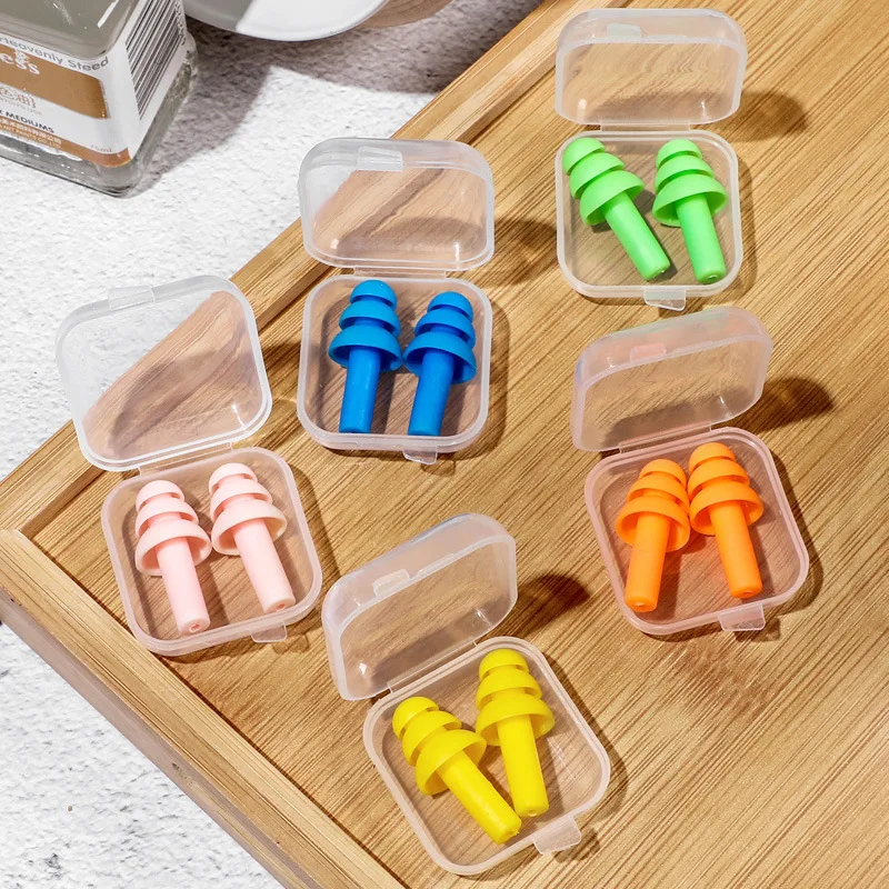 Silicone Ear Plugs Anti Noise Snore Earplugs Comfortable for Study Sleep for Travel Noise Reduction
Silicone Ear Plugs Anti Noise Snore Earplugs Comfortable for Study Sleep for Travel Noise Reduction