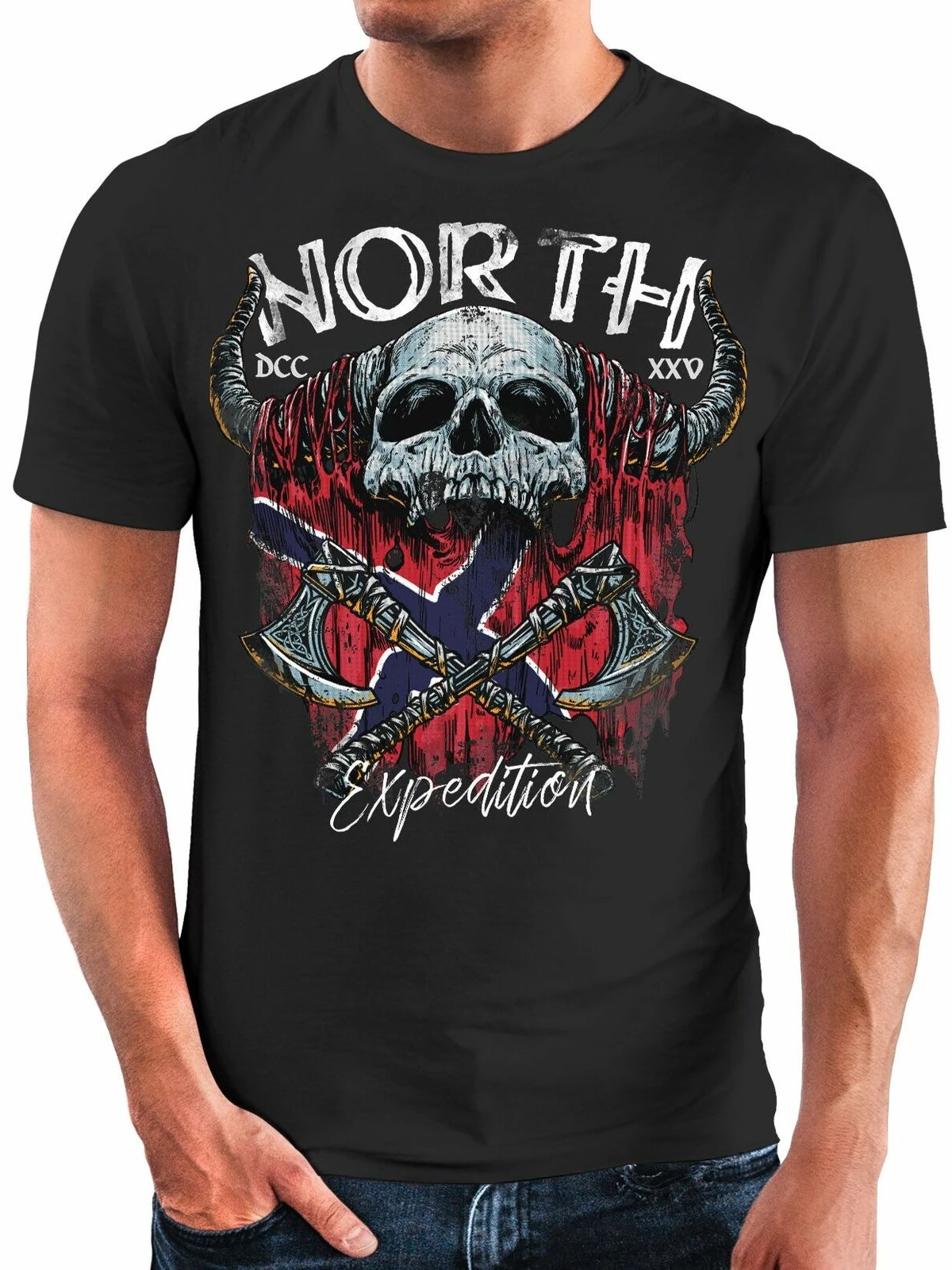 Novel Fashion Viking Norway Skull Printed T-Shirt. Premium Cotton Short Sleeve O-Neck Mens T Shirt New S-3XL
Novel Fashion Viking Norway Skull Printed T-Shirt. Premium Cotton Short Sleeve O-Neck Mens T Shirt New S-3XL