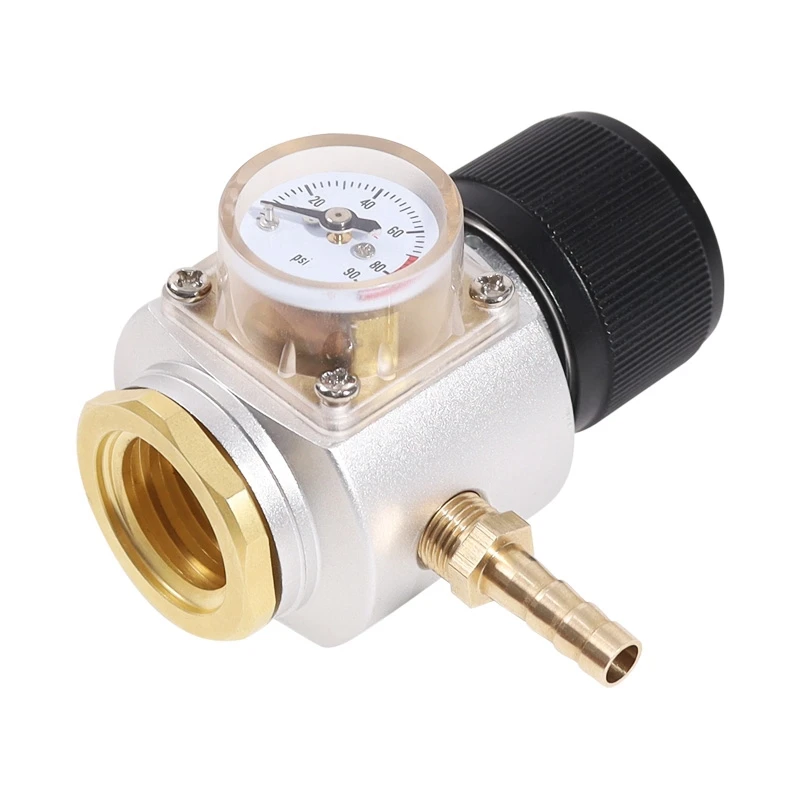 New CO2 Keg Charger,Mini Gas Regulator Keg Co2 Regulator Sparkling Water Beer Bottle Aquariums Aquatic Plant Breeding
New CO2 Keg Charger,Mini Gas Regulator Keg Co2 Regulator Sparkling Water Beer Bottle Aquariums Aquatic Plant Breeding