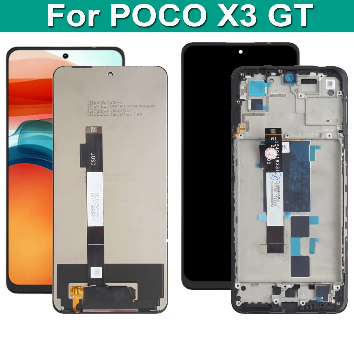 Оригинальный ЖК-дисплей с сенсорным экраном дигитайзер с рамкой для Xiaomi POCO X3 GT 21061110AG дисплей запасные части
Оригинальный ЖК-дисплей с сенсорным экраном дигитайзер с рамкой для Xiaomi POCO X3 GT 21061110AG дисплей запасные части