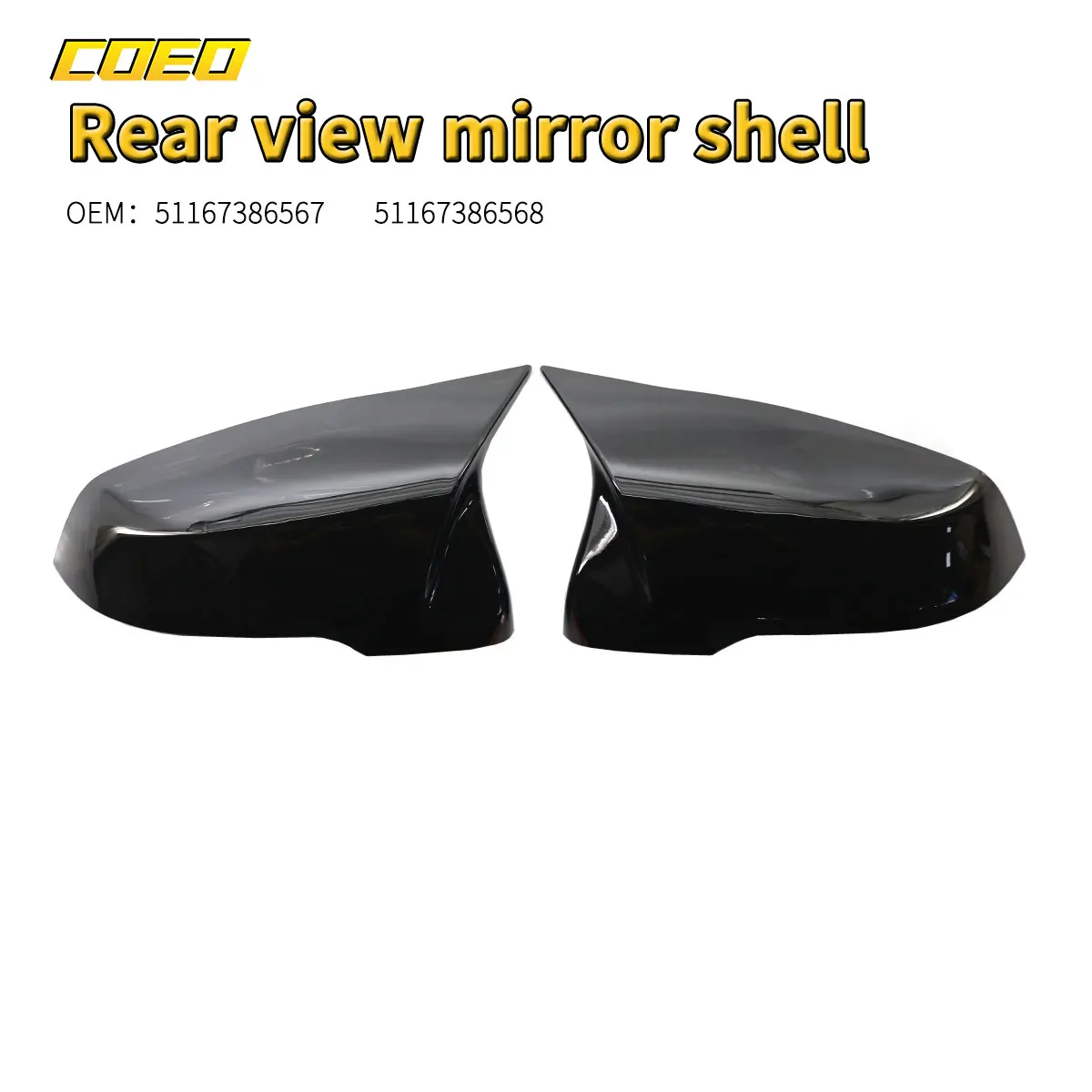 For F48 2016-2020 Rear Mirror Cover Modified Horn The Shell Cover Decoration Accessories 51167386567 51167386568 
For F48 2016-2020 Rear Mirror Cover Modified Horn The Shell Cover Decoration Accessories 51167386567 51167386568