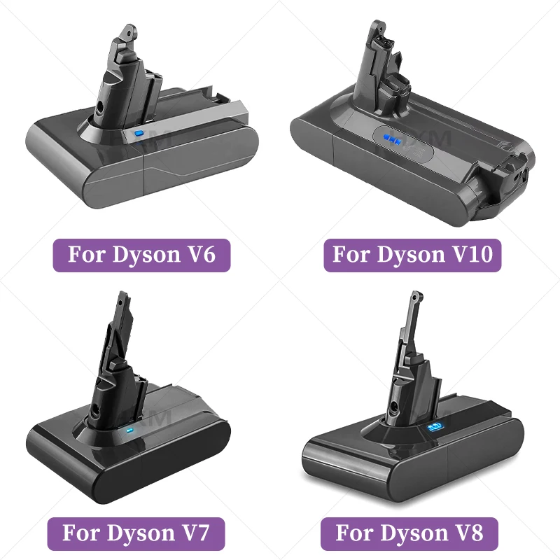 For Dyson V6 V7 V8 V10 6800mAh Replacement Battery for Dyson Absolute Cord-Free Vacuum Handheld Vacuum Cleaner
For Dyson V6 V7 V8 V10 6800mAh Replacement Battery for Dyson Absolute Cord-Free Vacuum Handheld Vacuum Cleaner