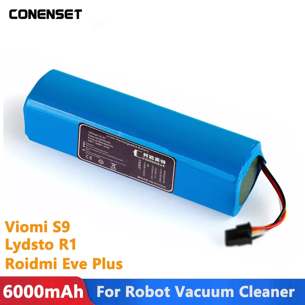 Replacement For Proscenic M7 MAX M8 Pro Coredy L900 L900W L900X Robot Vacuum Cleaner Battery Pack 6000mAh Accessories Parts
Replacement For Proscenic M7 MAX M8 Pro Coredy L900 L900W L900X Robot Vacuum Cleaner Battery Pack 6000mAh Accessories Parts