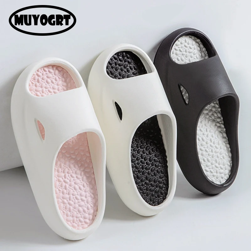Summer Slippers Women Thick Platform Indoor Bathroom Soft Eva Anti-Slip Home Floor Slides Shoes Men Massage Slippers Sandals
Summer Slippers Women Thick Platform Indoor Bathroom Soft Eva Anti-Slip Home Floor Slides Shoes Men Massage Slippers Sandals