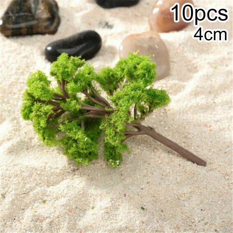 10Pcs 4CM Green Model Trees Diorama Mini Scenery Plastic Decoration Building Landscape Accessories Toys For Kids
10Pcs 4CM Green Model Trees Diorama Mini Scenery Plastic Decoration Building Landscape Accessories Toys For Kids