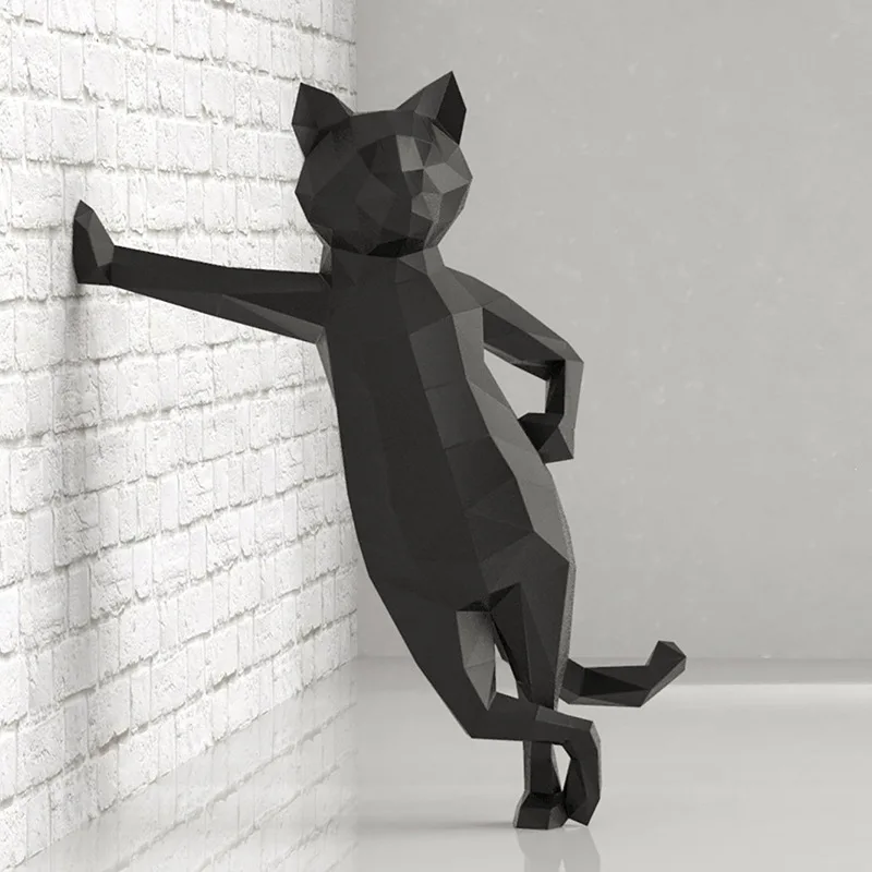 3D Standing Cat Paper Craft Cool Kitty Models Sculpture Home Decorations Animals Figurines Origami Gifts Adult Toys Living Room
3D Standing Cat Paper Craft Cool Kitty Models Sculpture Home Decorations Animals Figurines Origami Gifts Adult Toys Living Room