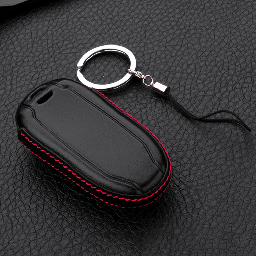 Key Case Soft Leather Car Smart Remote Key Fob Case Holder Cover Dustproof Direct Replacement For Tesla Model 3/S 2017-2020
Key Case Soft Leather Car Smart Remote Key Fob Case Holder Cover Dustproof Direct Replacement For Tesla Model 3/S 2017-2020