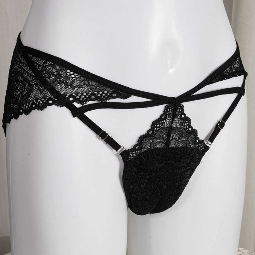 Men Sissy Sexy Lace Transparent Panties Large Pouch Crossdress Underwear Male Smooth Briefs Gay Clothes Shapewear Nightwear
Men Sissy Sexy Lace Transparent Panties Large Pouch Crossdress Underwear Male Smooth Briefs Gay Clothes Shapewear Nightwear
