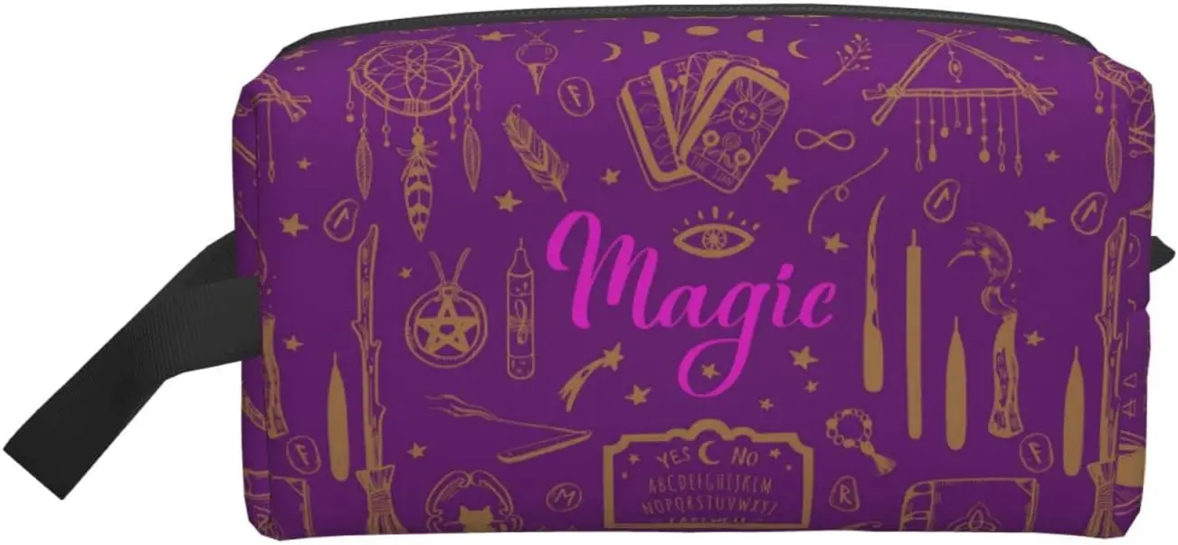 Makeup Bag Alchemy Magic Witch Witchcraft Travel Cosmetic Bag Pouch Toiletry Storage Bag Accessories Organizer For Women Girl
Makeup Bag Alchemy Magic Witch Witchcraft Travel Cosmetic Bag Pouch Toiletry Storage Bag Accessories Organizer For Women Girl