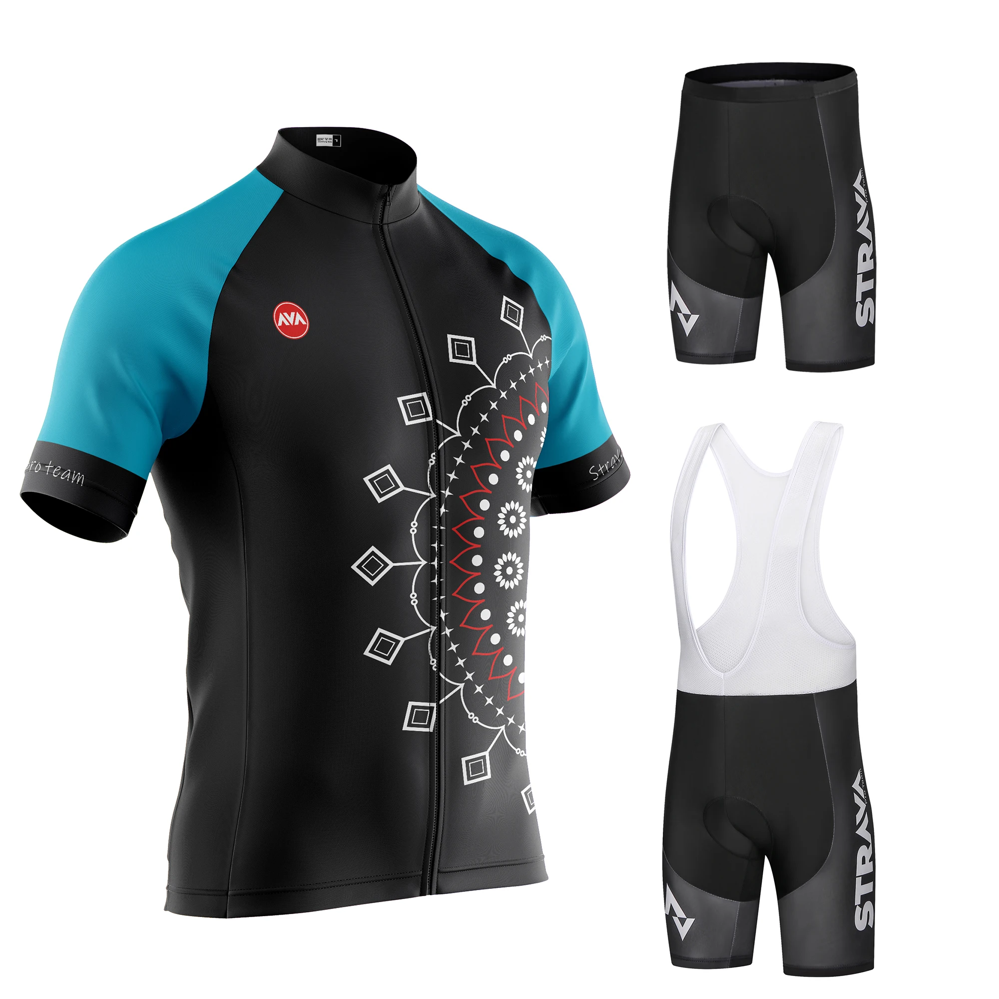 STRAVA Pro Team Cycling Jersey Men Set Bib Shorts Set Summer Bike Jersey Bicycle Racing Uniform Clothes
STRAVA Pro Team Cycling Jersey Men Set Bib Shorts Set Summer Bike Jersey Bicycle Racing Uniform Clothes