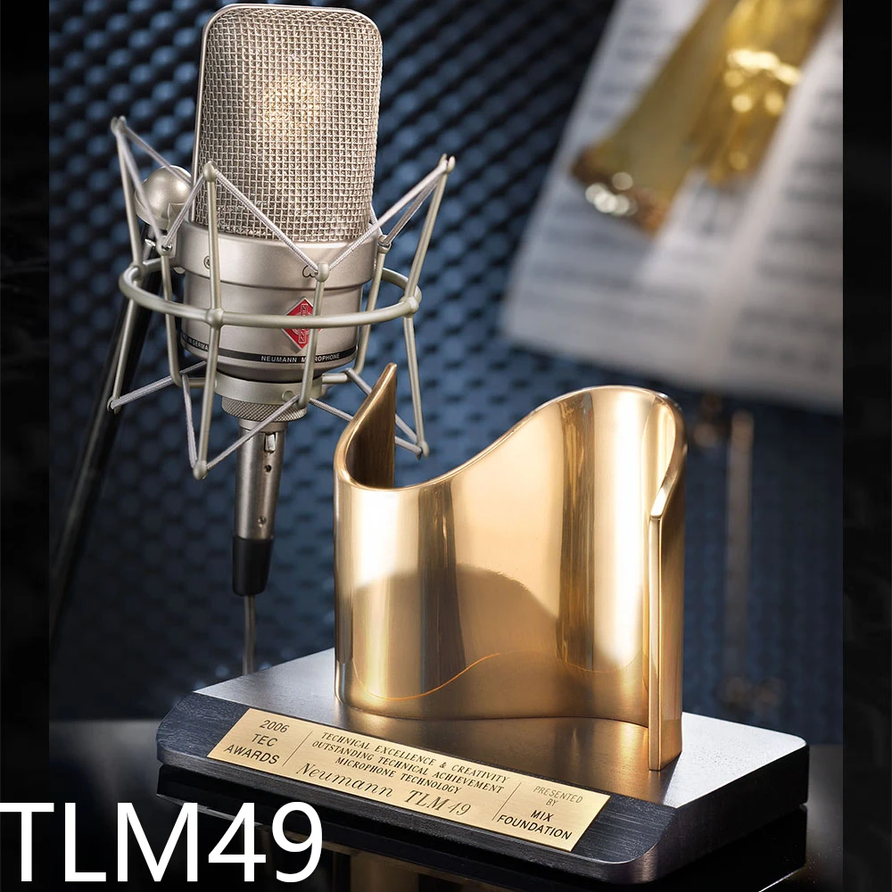 TLM49 Electronic tube microphone tlm49 Studio Microphone Classic look with U47 M49 for Professional studio audio broadcast mic
TLM49 Electronic tube microphone tlm49 Studio Microphone Classic look with U47 M49 for Professional studio audio broadcast mic